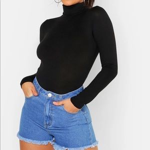 BRAND NEW ✨Marl Knit Turtleneck Bodysuit✨